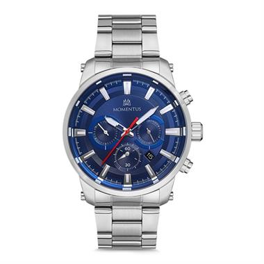 Momentus SC223S-11SS Erkek Kol Saati Çelik Kordon 45mm Sport