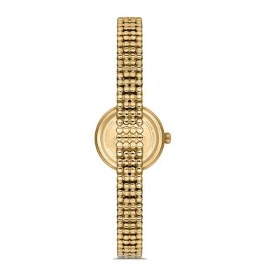 Momentus SS272G‑09SG Kadın Kol Saati Şık Gold Quartz Analog