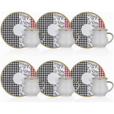 Neva N3250 Berry 6 Kişilik Kahve Fincan Takımı