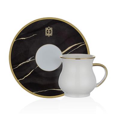 Neva N3251 Marble Plus 6 Kahve Fincan Takımı