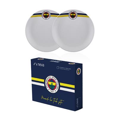 Neva N3430 Fenerbahçe Klasik Logo 2li Pasta Tabağı