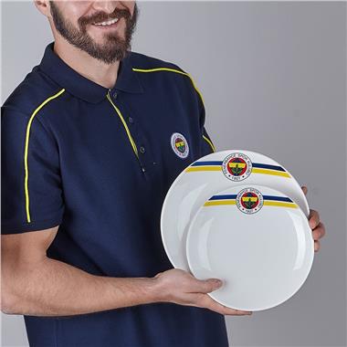 Neva N3430 Fenerbahçe Klasik Logo 2li Pasta Tabağı