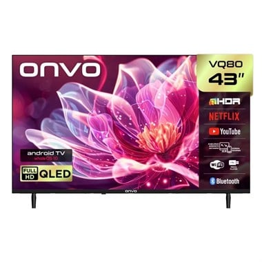 ONVO 43VQ80F2FA 43 İnç 109 Ekran Full HD QLED Smart TV WhaleOS