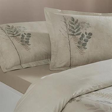 Özdilek Conıum Tek Kişilik %100 Pamuk Nevresim Takımı 160x220 cm Krem