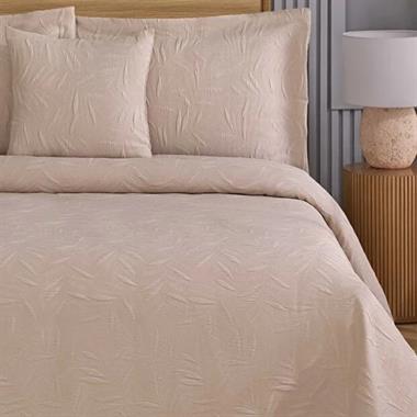 Özdilek Ivy Krem Yatak Örtüsü Seti Çift Kişilik (Kırlentli)