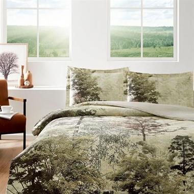 Özdilek L Tanne Ranforce Tek Kişilik Nevresim Takımı Yeşil