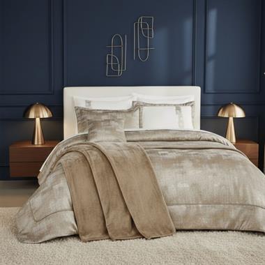 Özdilek Modernes Vizon 11 Parça Çeyiz Seti Yatak Örtüsü Battaniye Nevresim Seti