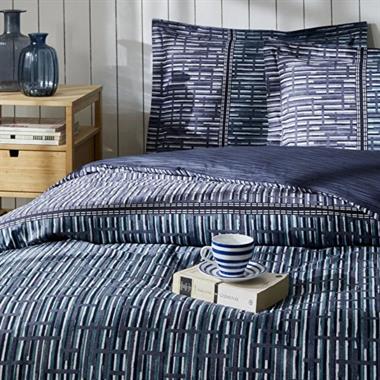 Özdilek Modra Tek Kişilik Ranforce Nevresim Takımı Lastikli Çarşaflı 160x220 Mavi