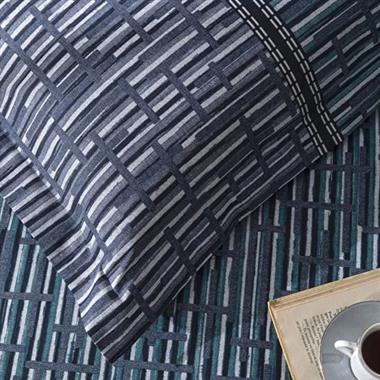 Özdilek Modra Tek Kişilik Ranforce Nevresim Takımı Lastikli Çarşaflı 160x220 Mavi