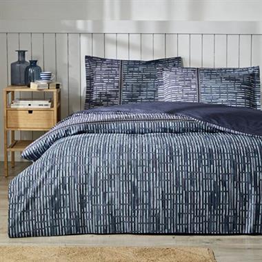 Özdilek Modra Tek Kişilik Ranforce Nevresim Takımı Lastikli Çarşaflı 160x220 Mavi