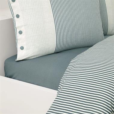 Özdilek Natural Line Çift Kişilik %100 Pamuk Nevresim Takımı 200x220 cm Mavi