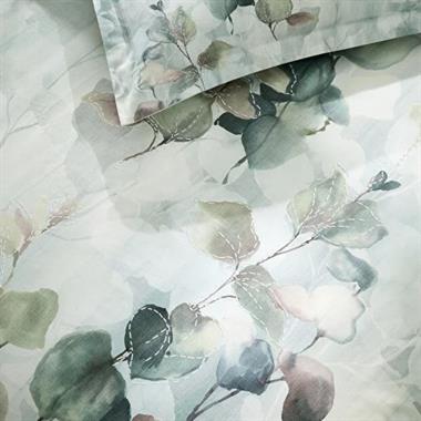 Özdilek Nature Drip Ranforce %100 Pamuk Çift Kişilik Nevresim Takımı 200x220 cm Yeşil