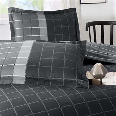 Özdilek Nera Çift Kişilik Pamuklu Fitted Nevresim Takımı Siyah