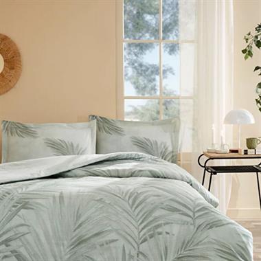 Özdilek Ravenea Tek Kişilik Pamuk Nevresim Takımı 160x220 cm Yeşil