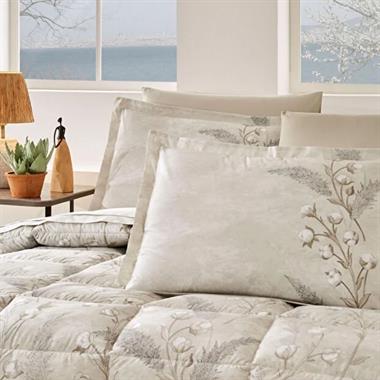 Özdilek Uyku Seti Bej Pamuklu 155x215 cm – Rahat ve Hava Geçirgen