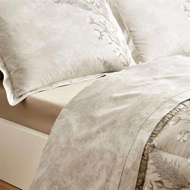 Özdilek Uyku Seti Bej Pamuklu 155x215 cm – Rahat ve Hava Geçirgen