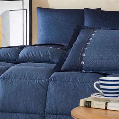 Özdilek Uyku Seti Ranforce Tek Kişilik Lacivert Oregon