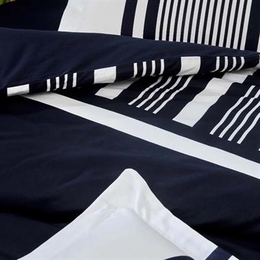 Özdilek Wonder Çift Kişilik Fitted Çarşaflı Nevresim Takımı Lacivert