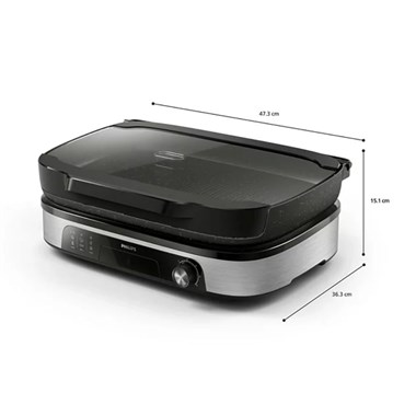 Philips 5000 Serisi HD6212/90 2400 W Tütsüleyicili Elektrikli Izgara