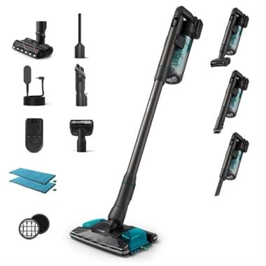 Philips 8000 Serisi Aqua XC8154/10 Kablosuz Şarjlı Dik Süpürge ve Silme Özellikli