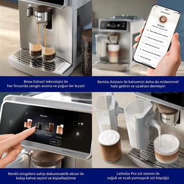 Philips 8000 Serisi LatteGo Pro EP8757/20 Tam Otomatik Espresso Makinesi