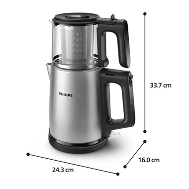 Philips HD7350/00 1900 W 1,8 L Cam Demlikli Çay Makinesi