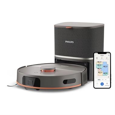 Philips HomeRun 5000 Serisi XU5100/10 Çöp İstasyonlu Akıllı Robot Süpürge