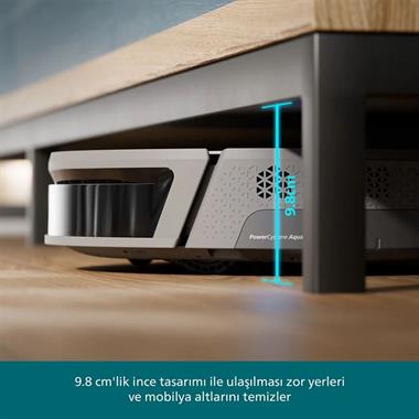 Philips HomeRun 9000 XU9100/10 Akıllı Çöp İstasyonlu Robot Süpürge