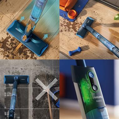 Philips OneUp 5000 Serisi XV5113/01 Kablosuz Elektrikli Mop