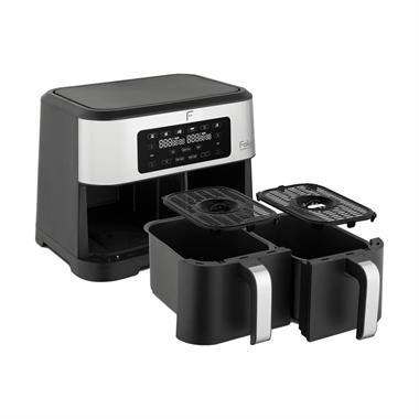 Pratik Ev Paketi – Korkmaz 14 Parça Inox Elektro Set + Philips XU2000/26 Robot Süpürge + Fakir Premium Chefry Çift Hazneli Fritöz