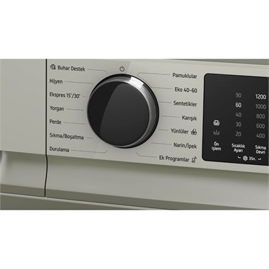 Profilo CGK242ZXTR 9 Kg 1200 Devir Inox Wi-Fi A Enerji Sınıfı Çamaşır Makinesi