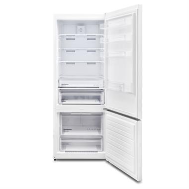 Regal NFK 52021 E 451 L No Frost Alttan Donduruculu Dokunmatik Ekranlı Buzdolabı Beyaz