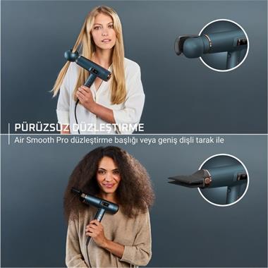 Rowenta HY9430 Maestria For You Entegre Ekranlı 6 Başlıklı 1800 Watt Profesyonel Saç Kurutma Makinesi