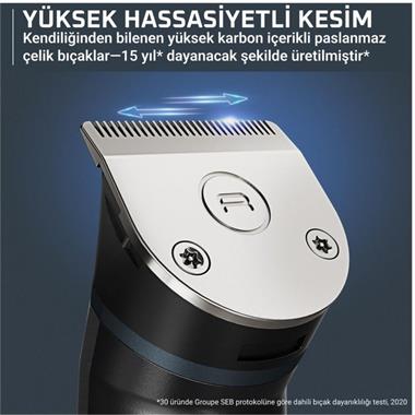 Rowenta X-Series 10 in 1 TN9610 Şarjlı Erkek Bakım ve Tıraş Makinesi