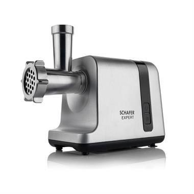 Schafer Expert 1800W Inox Et Kıyma Makinesi | Sucuk & İçli Köfte Aparatlı