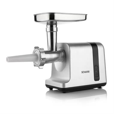 Schafer Expert 1800W Inox Et Kıyma Makinesi | Sucuk & İçli Köfte Aparatlı