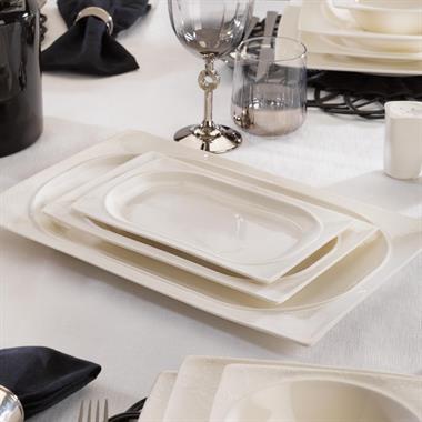 Schafer 1S2407-01001-BYZ04 Glamor Sense Yemek Takım-60 Parça-Beyaz