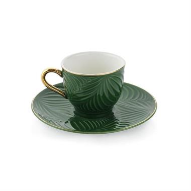 Schafer 1S2446-08002-ASO02 Glossy 6 Kişilik Kahve Fincan Takımı 12 Parça-Asorti02