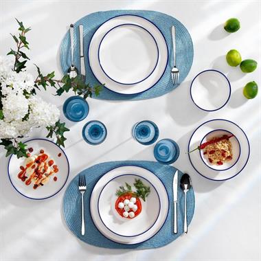 Schafer 1S3207-01001-LAC01 Iconic Yemek Takımı 24 Parça-Lacivert01