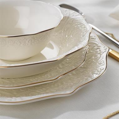 Schafer 1S4608-01001-GLD01 Mia Yemek Takımı-56 Parça-Gold