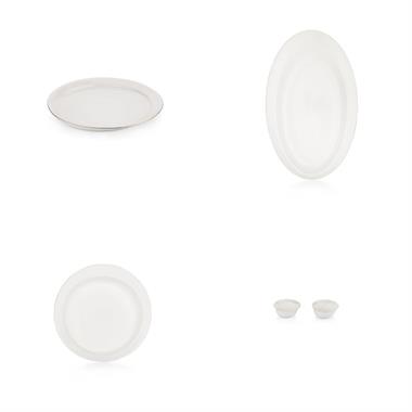 Schafer Superfine Bone Lux 56 Parça Yemek Takımı Gold
