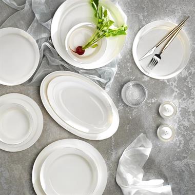 Schafer Superfine Bone Lux 56 Parça Yemek Takımı Gold