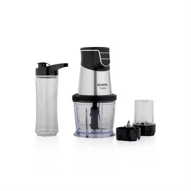 Schafer Trimix 3ü 1 Arada Paslanmaz Inox Blender Set – 500W