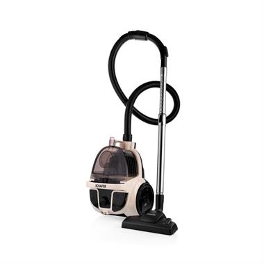 Schafer Vortex 890W Toz Torbasız Elektrikli Süpürge 2L – Krem/Siyah