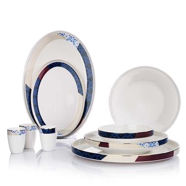 Schafer Adel Motif 56 Prç Yemek Takımı