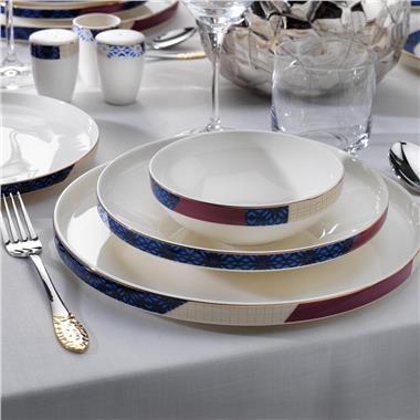 Schafer Adel Motif 56 Prç Yemek Takımı