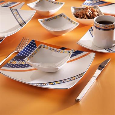 Schafer Day Kahvaltı Takımı-32 Parça-Lacivert