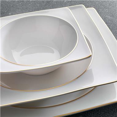 Schafer Glamor Pure Yemek Takımı-60 Parça-Gold