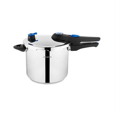 Schafer Gusto Chef 4+7 Litre 4 Parça İnox Düdüklü Tencere Seti