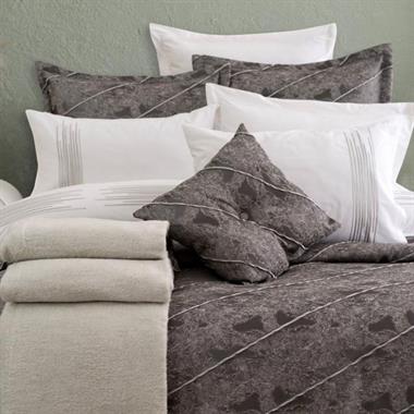 Schafer Paloma 11 Parça Gri Çeyiz Seti – Jakarlı Yatak Örtüsü, Nakışlı Nevresim ve Battaniye